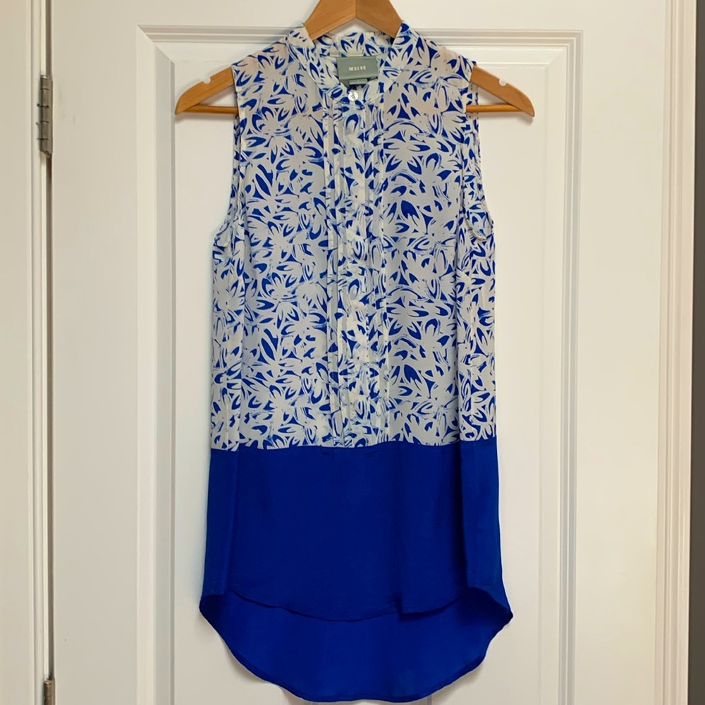 100% Silk Maeve sleeveless blouse